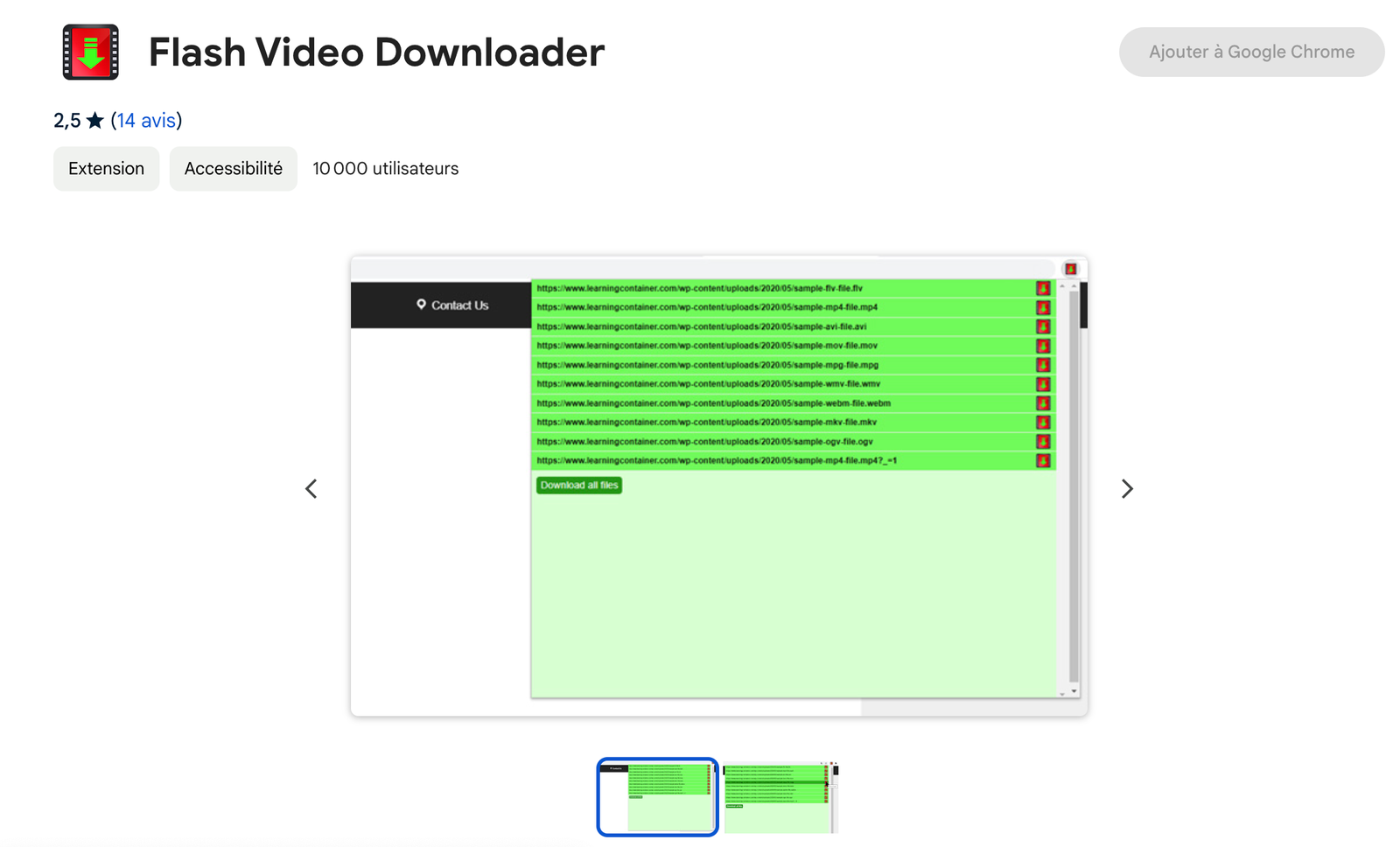 Télécharger vidéo linkedin avec Flash Video Downloader